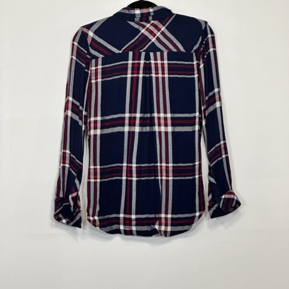 Rails Blue And Red Button - Picture 2 of 3